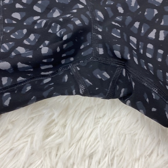 Lululemon Tight Stuff Tight (Reflective) Simply Lace Play Dark Slate Black - Picture 3 of 7